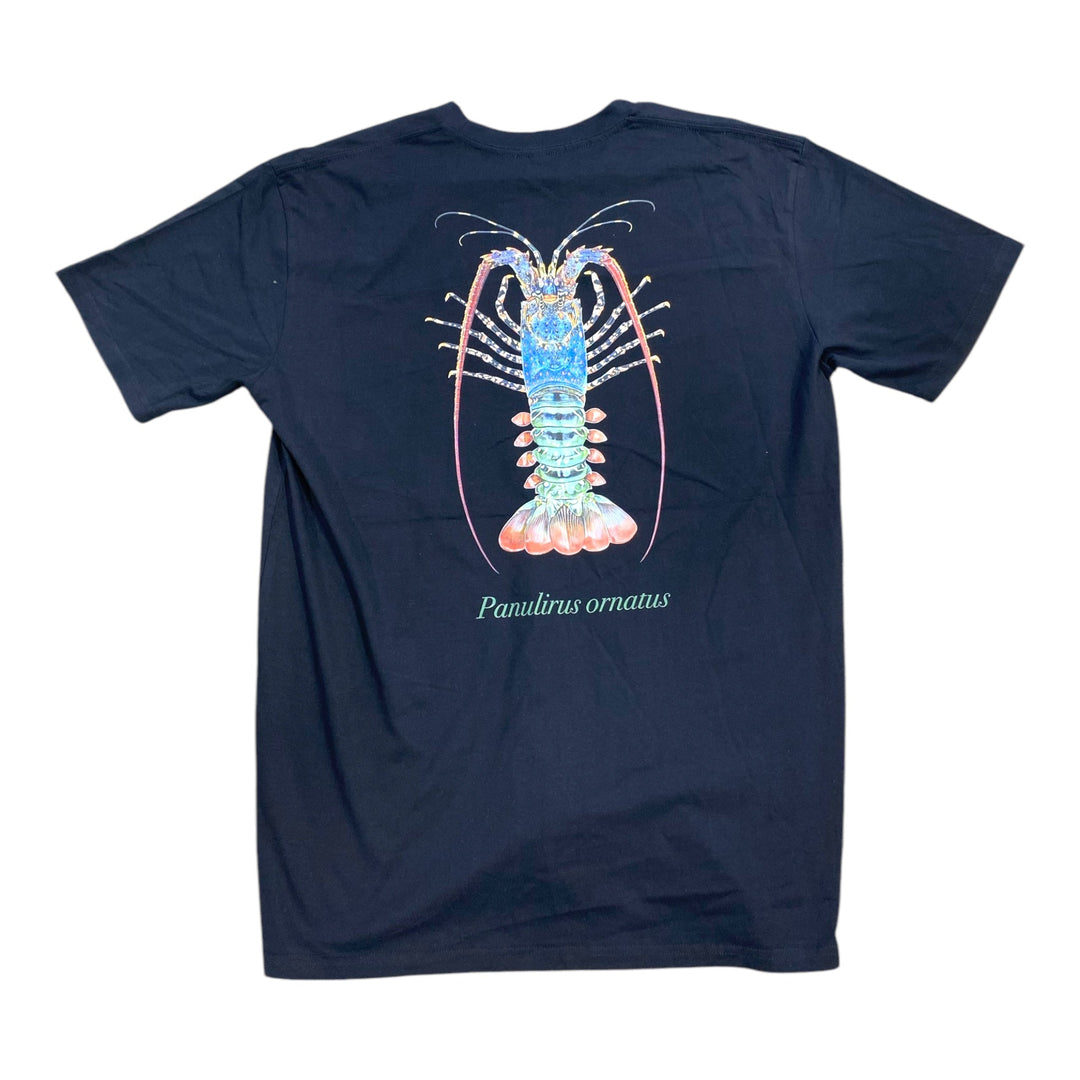 Crayfish Tee Black - Spearfishing Superstore