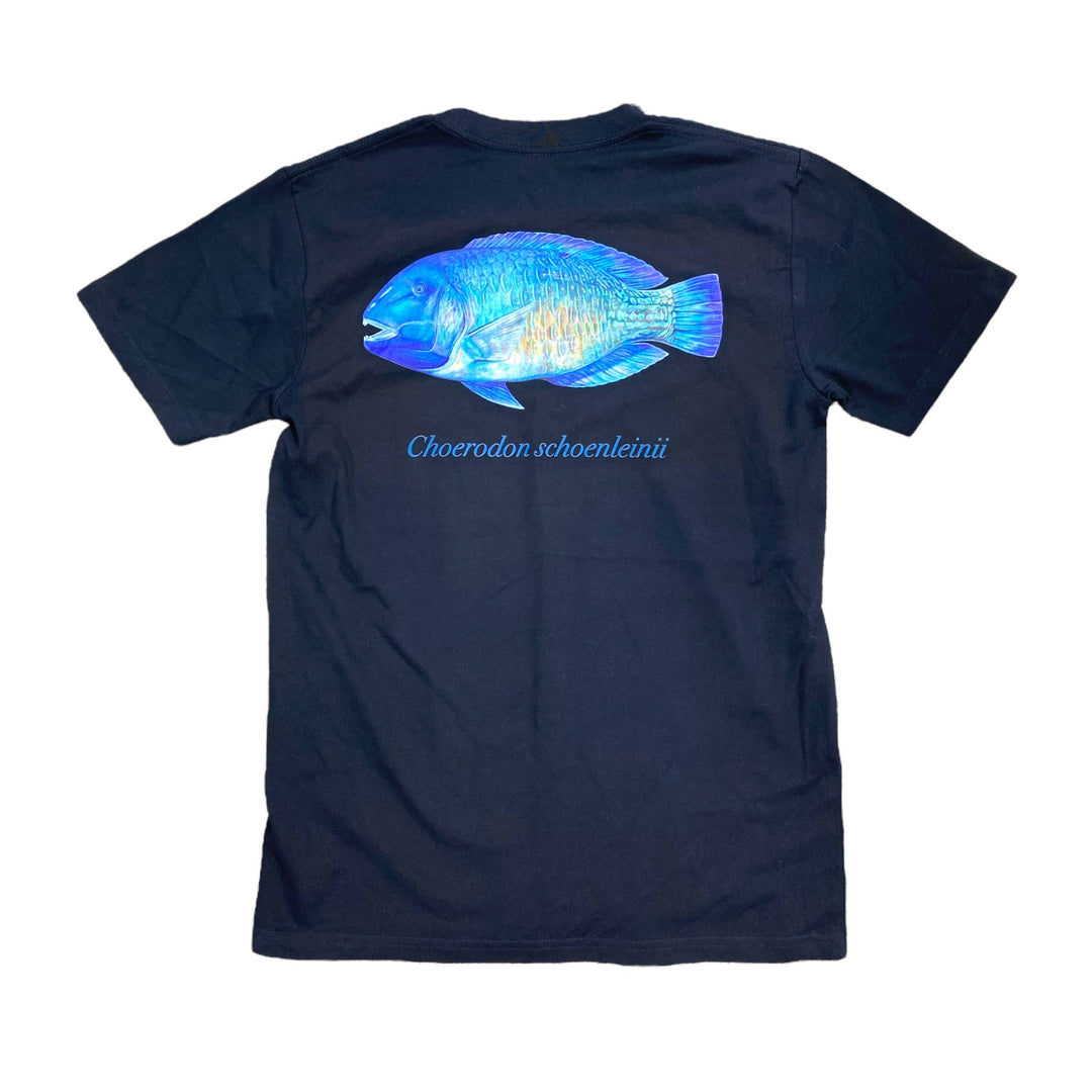 Tuskfish Tee Black - Spearfishing Superstore