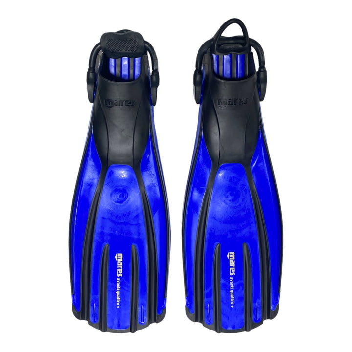 Avanti Quattro+ Fins Blue - Spearfishing Superstore