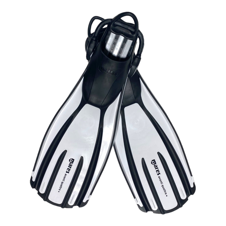 Avanti Quattro+ Fins White - Spearfishing Superstore