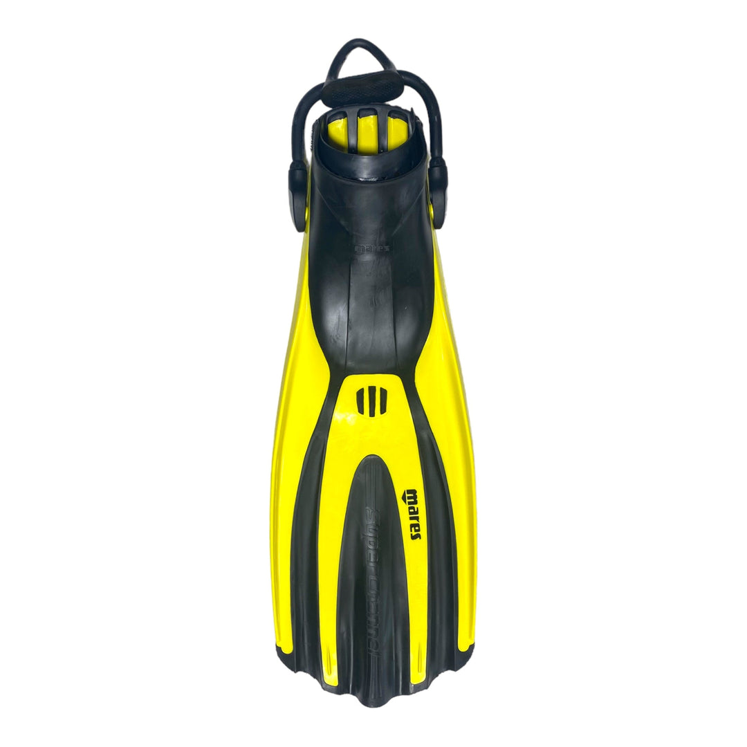 Avanti Superchannel Fins Yellow - Spearfishing Superstore