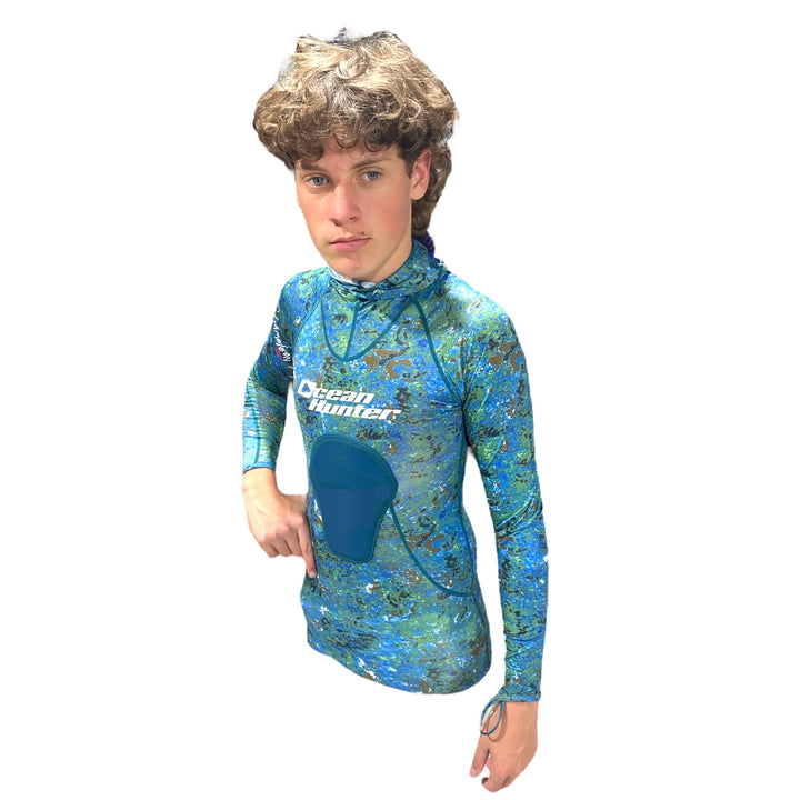 Chameleon Lycra Skin Top - Spearfishing Superstore