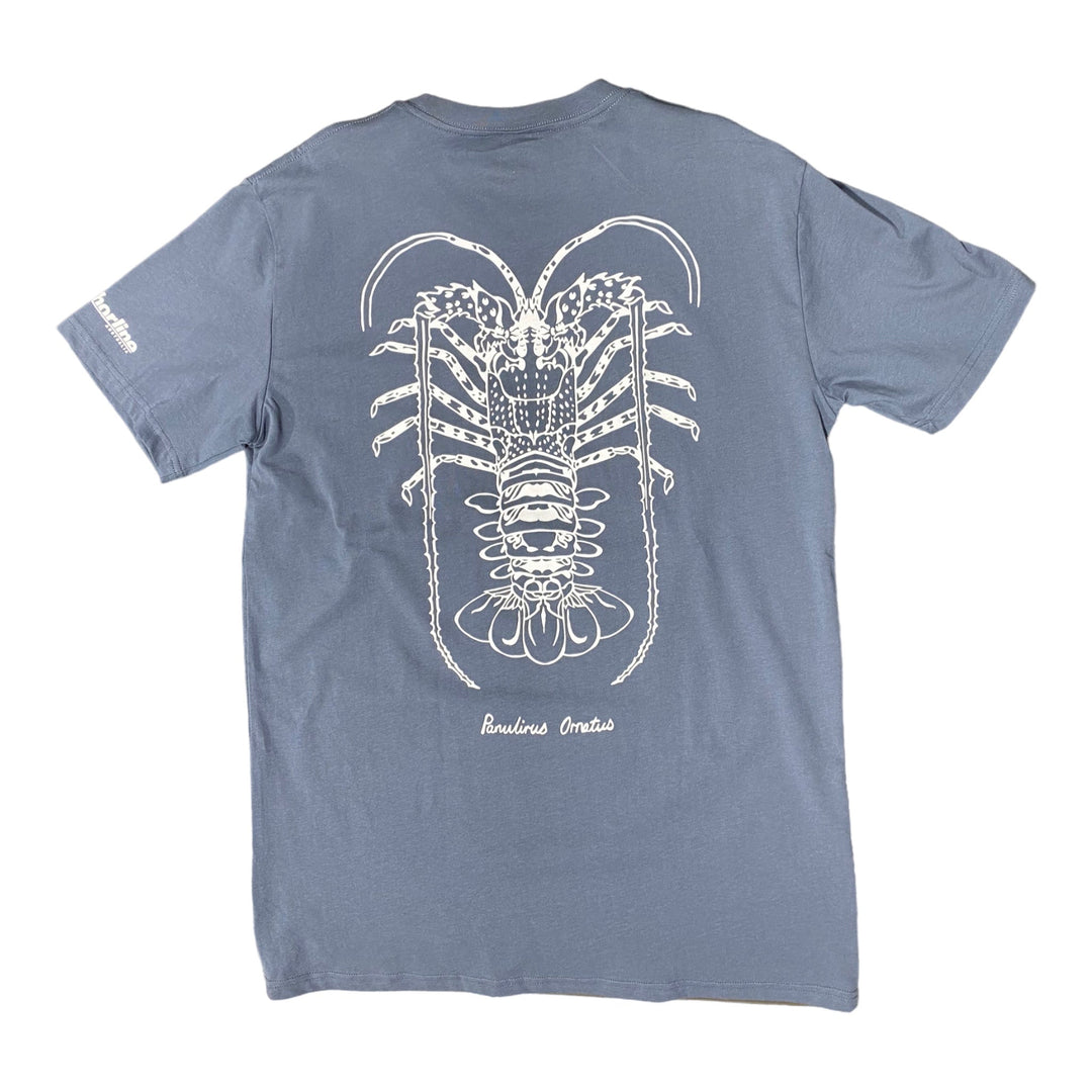 Crayfish T-shirt Petrol Blue - Spearfishing Superstore