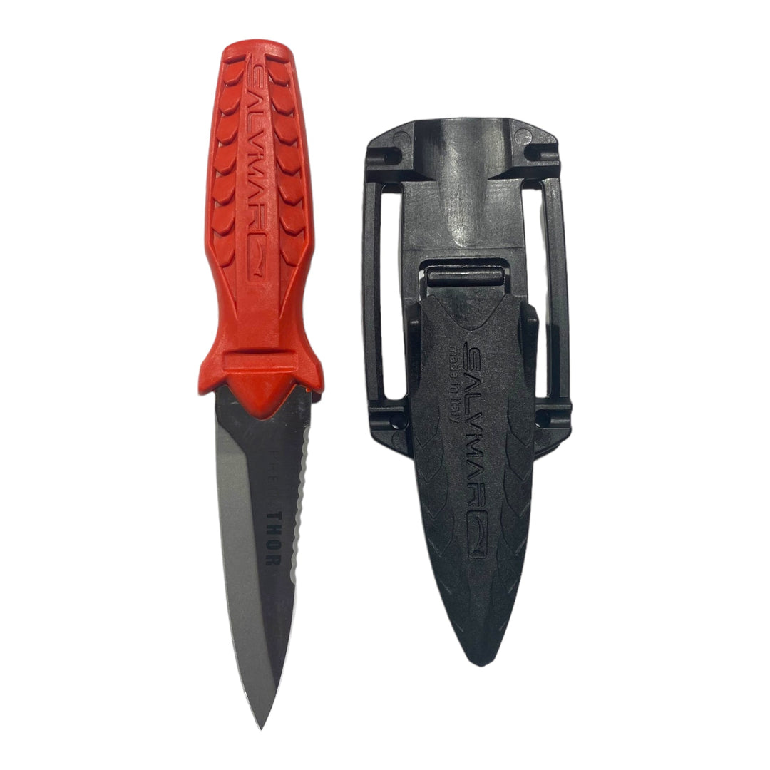 Predathor Knife Red - Spearfishing Superstore