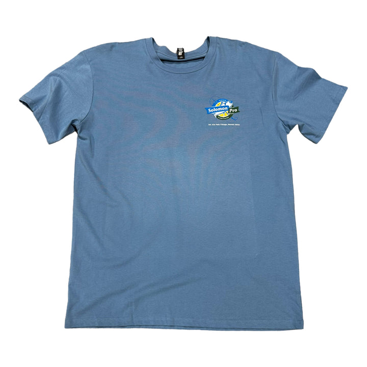 Solomon Pro T-Shirt Light Blue - Spearfishing Superstore