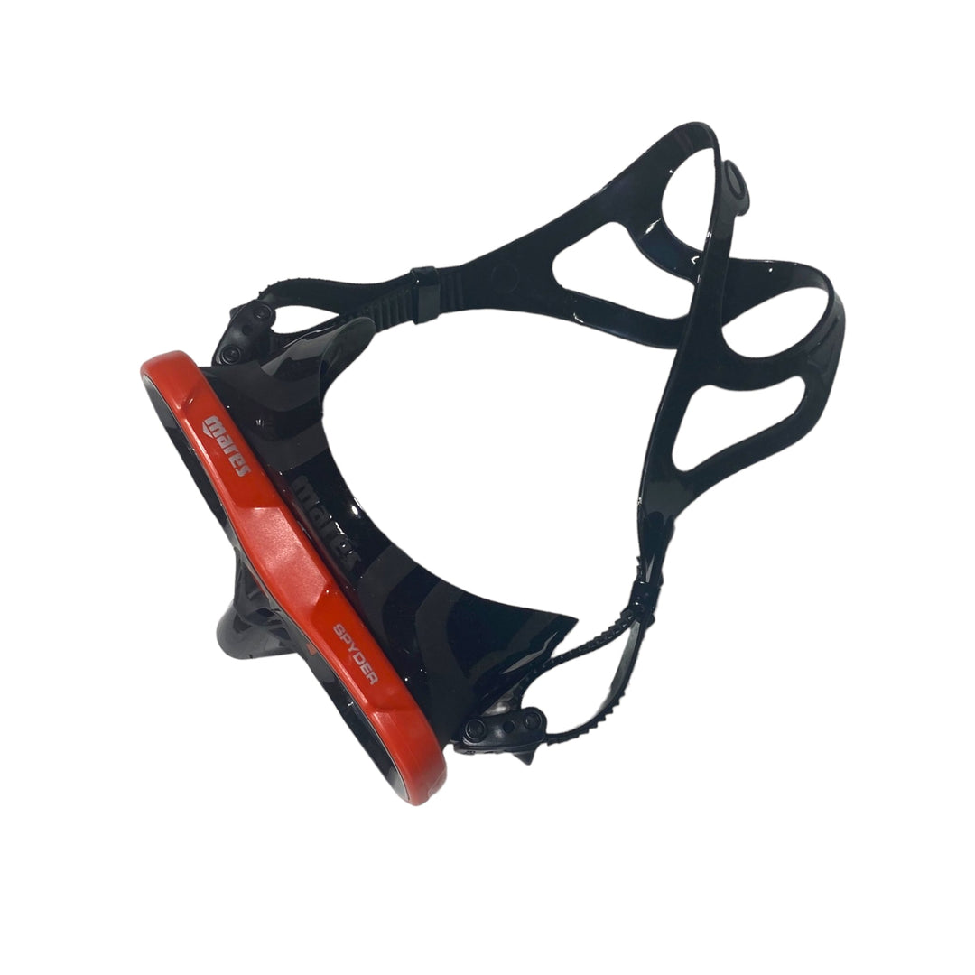 Spyder Mask Red - Spearfishing Superstore