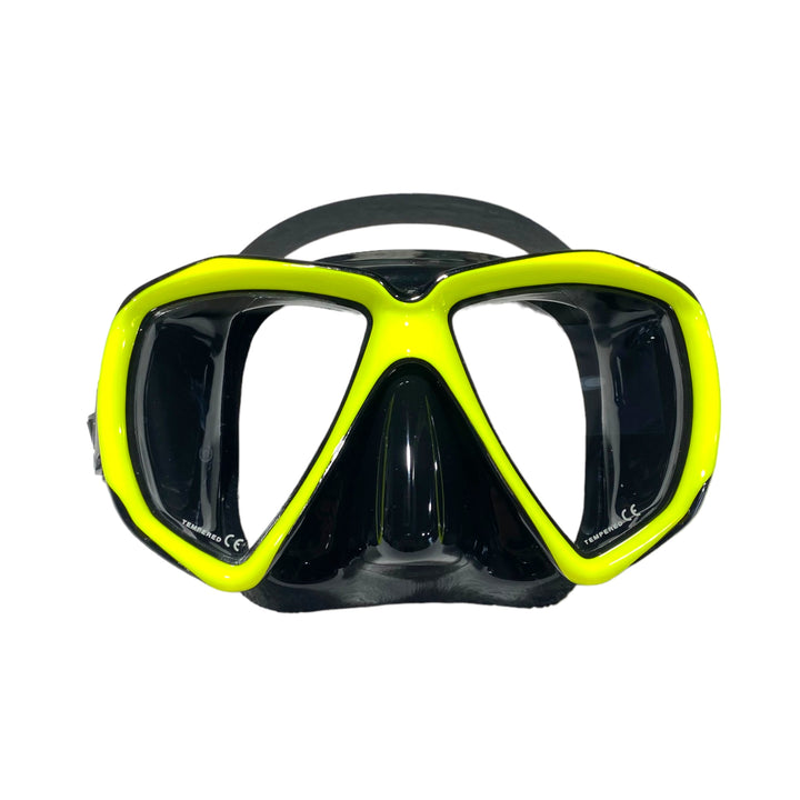 SV-2 Mask Yellow - Spearfishing Superstore