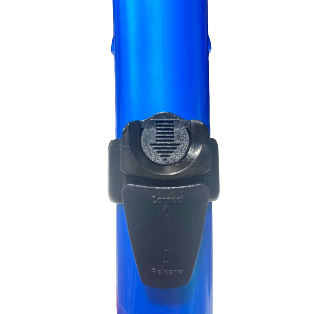 Sv Dry Flex Snorkel Blue - Spearfishing Superstore